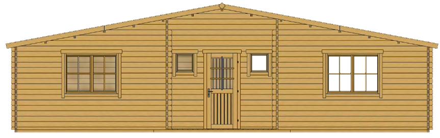 ხის სახლი Timur - ფოტო 5. კლასიკური ფორმა; ორი საძინებელი; 21 კვ.მ. უზარმაზარი მისაღები; სათავსი სააბაზანო ოთახისთვის ხის სახლი Timur - ფოტო 5. კლასიკური ფორმა; ორი საძინებელი; 21 კვ.მ. უზარმაზარი მისაღები; სათავსი სააბაზანო ოთახისთვის