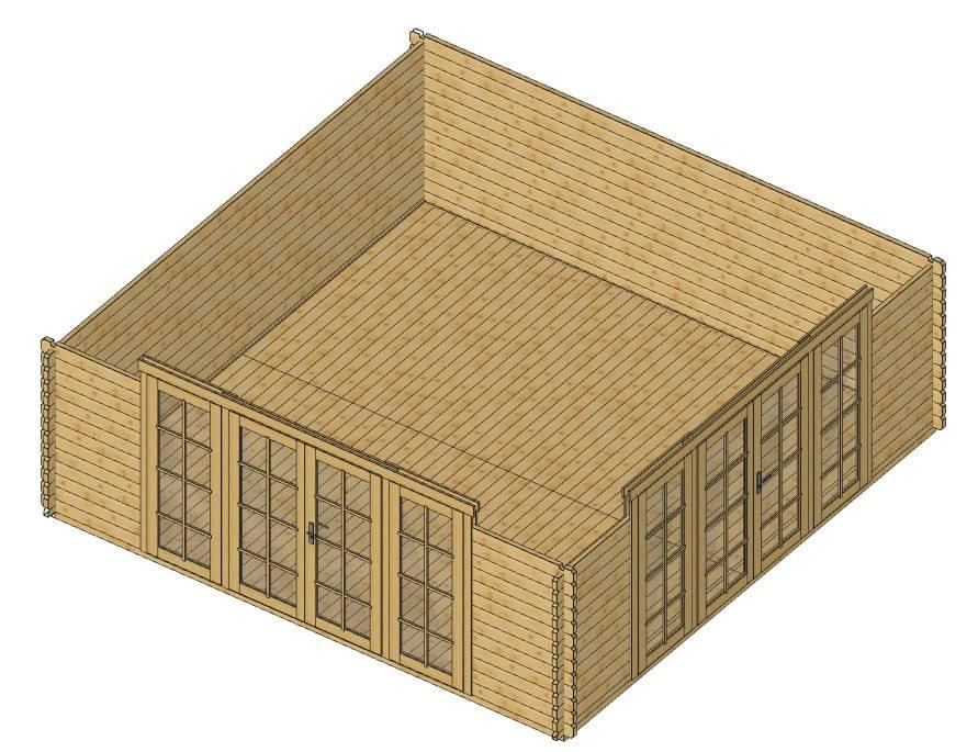 Деревянный дом Nikoloz - фото 5. Большие окна в пол, полностью стеклянные двойные двери наполнят теплом, светом и уютом; отличный павильон для отдыха и встречи друзей . Также можно использовать как торговый павильон Деревянный дом Nikoloz - фото 5. Большие окна в пол, полностью стеклянные двойные двери наполнят теплом, светом и уютом; отличный павильон для отдыха и встречи друзей . Также можно использовать как торговый павильон