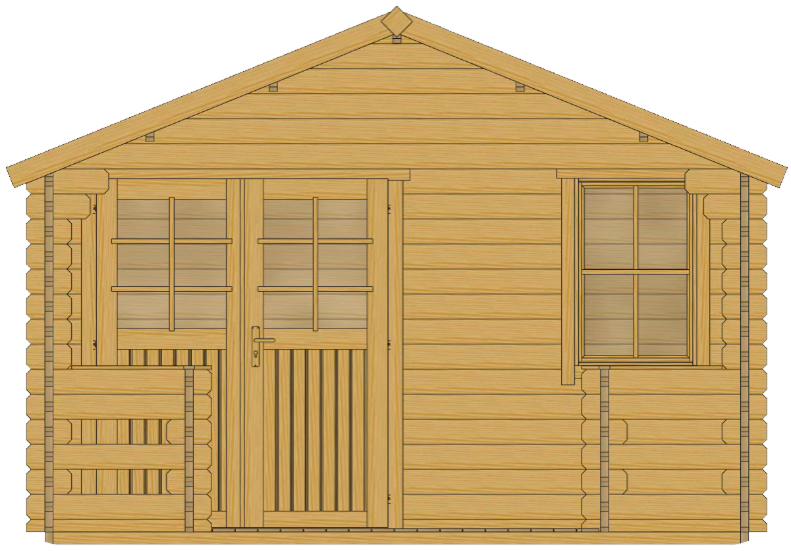 ხის სახლი Guram - ფოტო 5. კლასიკური ბაღის სახლი ტერასით; ფართო ორსაგდულიანი კარი; 6 კვ. მეტრის ზომის ტერასა ხის სახლი Guram - ფოტო 5. კლასიკური ბაღის სახლი ტერასით; ფართო ორსაგდულიანი კარი; 6 კვ. მეტრის ზომის ტერასა