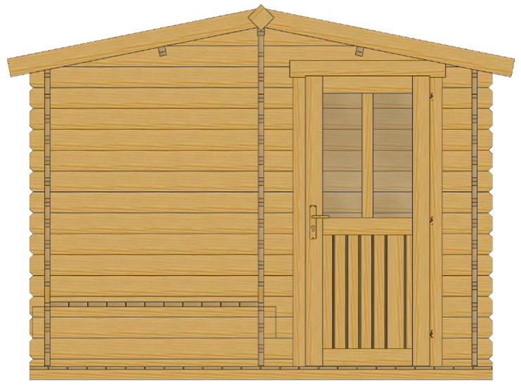 Деревянный дом Irakli - фото 5. Небольшая терраса с уютной лавочкой;одна комната с окном Деревянный дом Irakli - фото 5. Небольшая терраса с уютной лавочкой;одна комната с окном